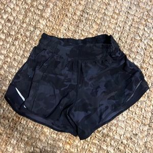 Camo Hotty Hot Low Rise Running Shorts